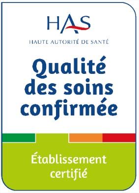 Certification HAS clinique Val d'Aquennes